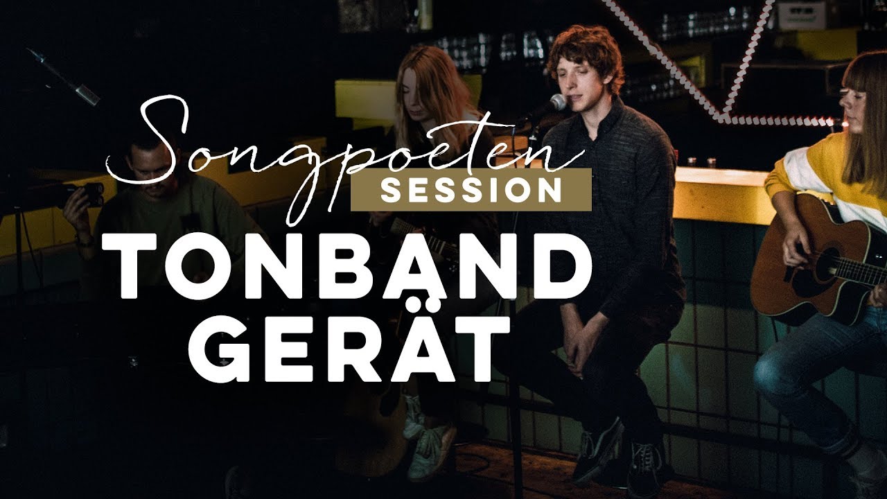 Tonbandgerät - Mein Herz ist ein Tourist (Songpoeten Session)