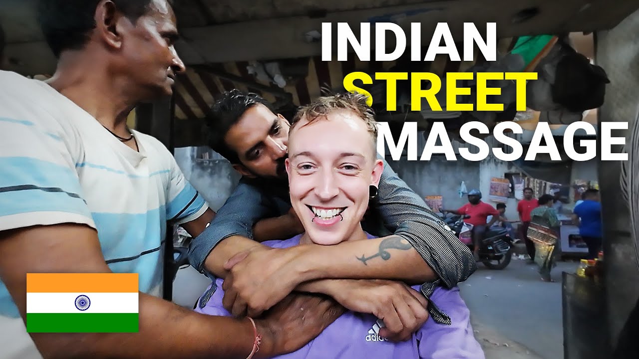 $25 Indian Street Barber Experience Gets WEIRD! 🇮🇳