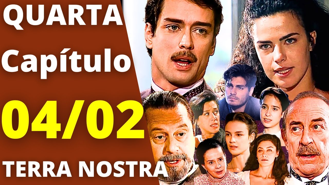TERRA NOSTRA Capítulo de hoje QUARTA 04/02 MARCO ANTÔNIO SURPRRENDE GIULIANA E SE DECLARA!