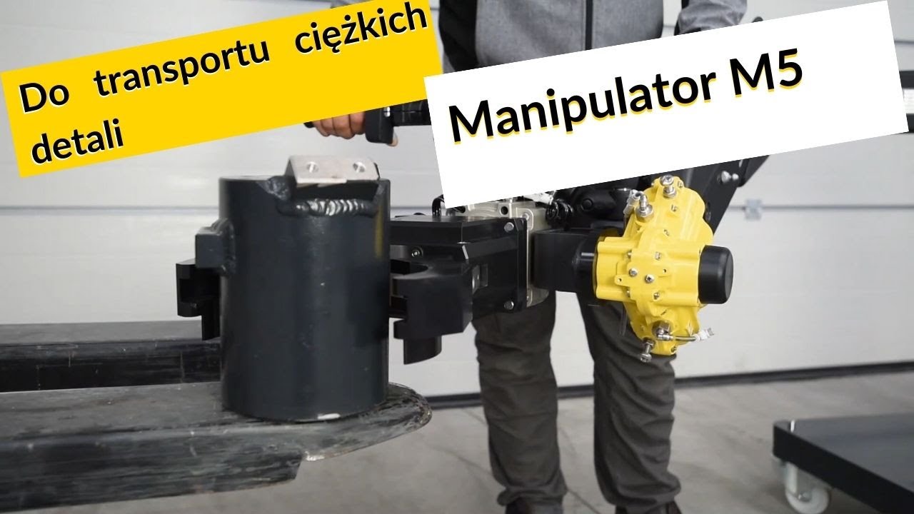 Manipulator M5 - Łatwy transport ciężkich przedmiotów na bliską odległość