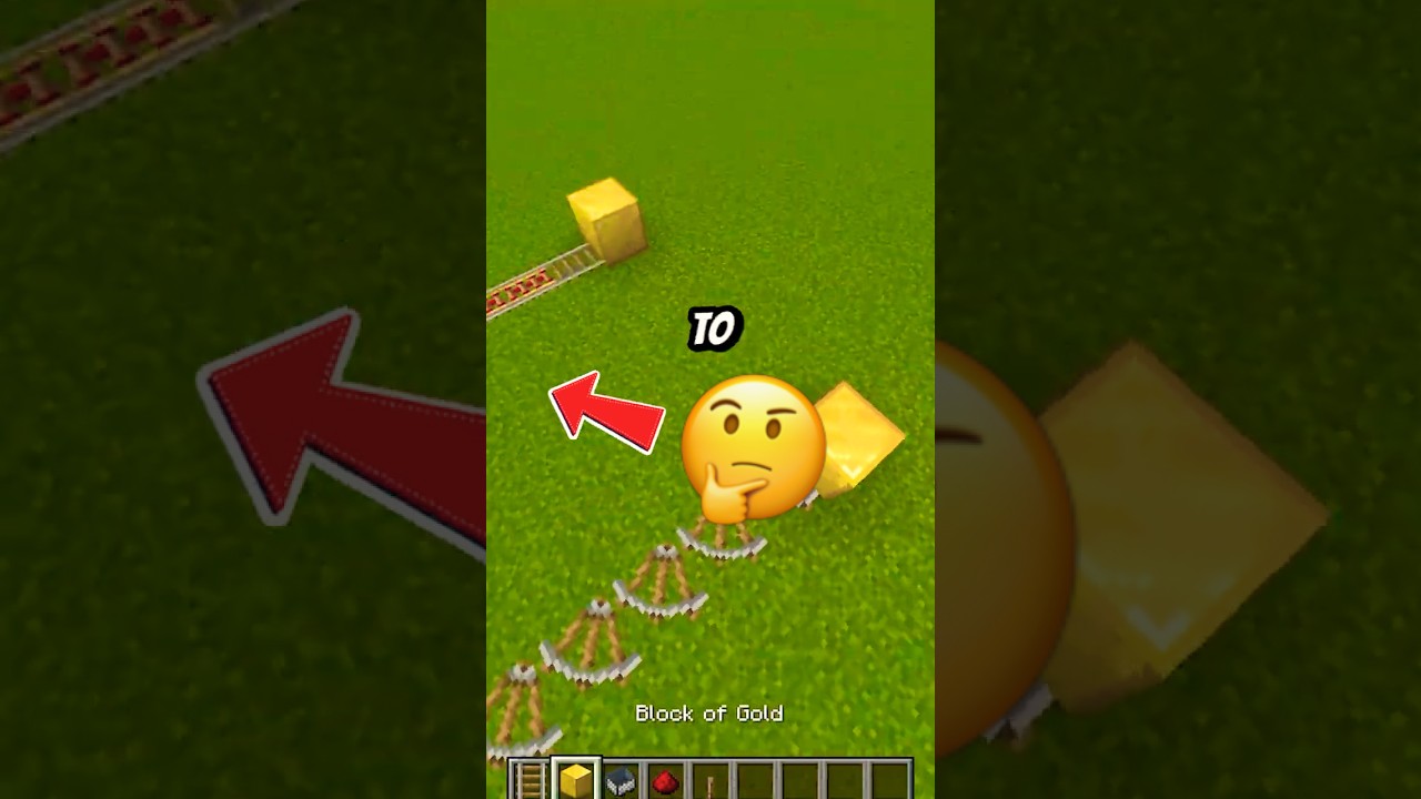 Dziwna logika w MINECRAFT #shorts #minecraft