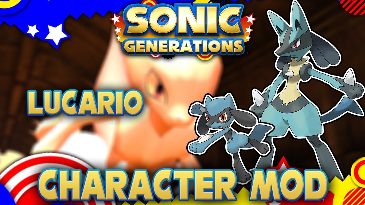 Sonic Generations - Lucario Mod & Dynamic White World Effect Mod!