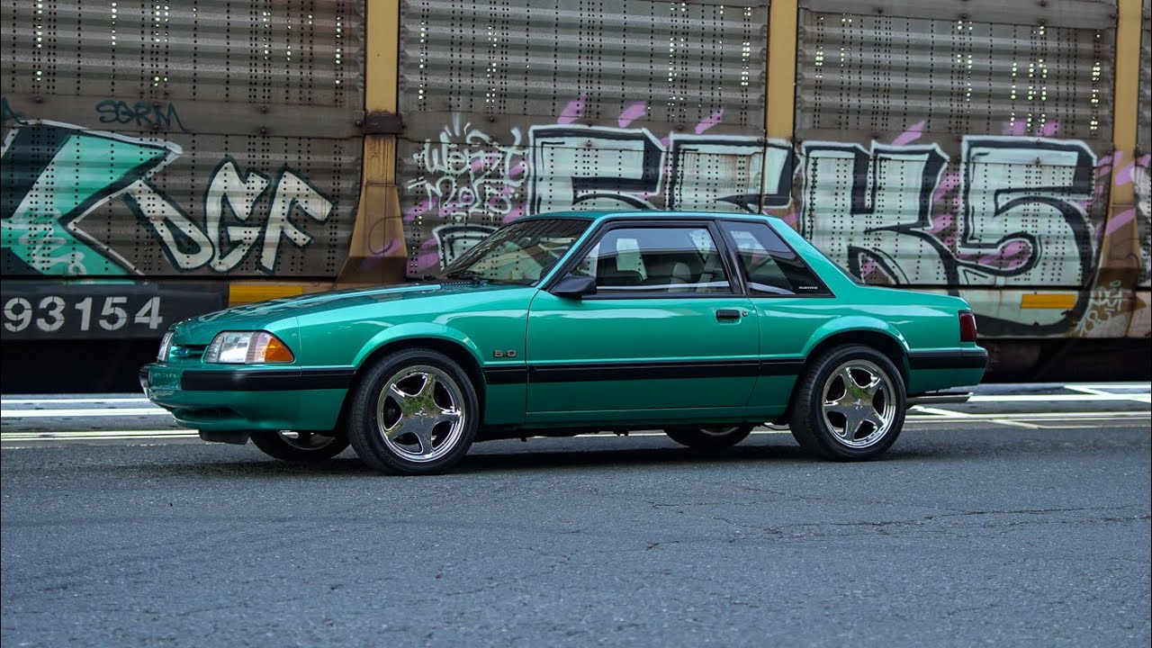 Видеообзор: Ford Mustang LX Notchback 1991 года выпуска с пробегом 41 000 миль и 5-ступенчатой ​​...
