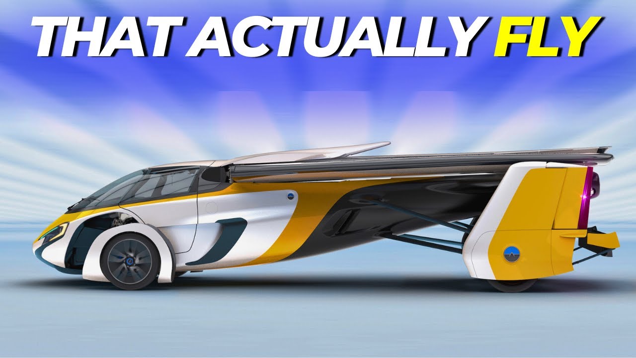 Flying Cars | 5 Real Insane Flying Cars That Actually Fly | #flyingcar