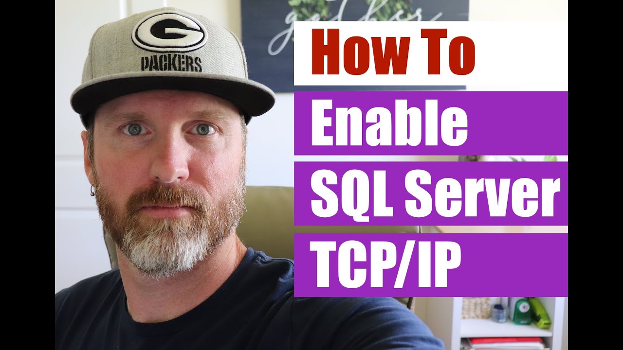 Enable TCP/IP SQL Server Configuration Manager and Registry