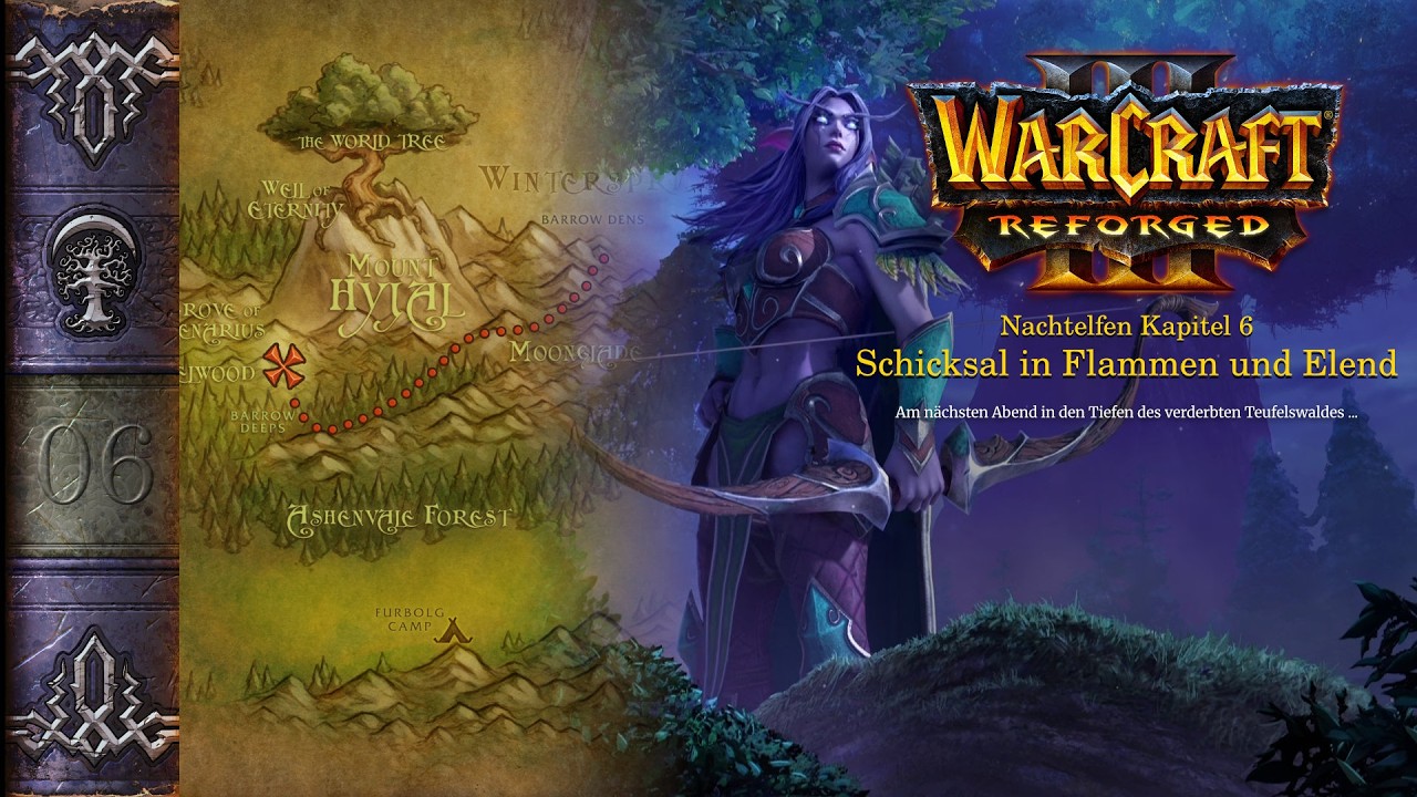 Warcraft III: Reforged Nachtelfen #06 - Der Schädel des Gul'dan - Ohne Kommentar