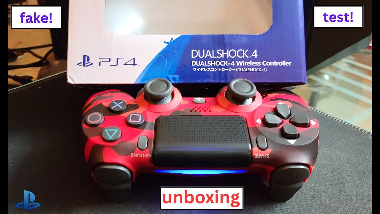 Fake PS4 Dualshock 4 Controller | Full Unboxing,Setup And Gameplay😍
