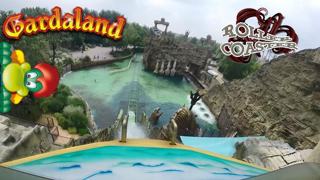Gardaland 2019 Fuga da Atlantide Prima Fila OnRide Pov