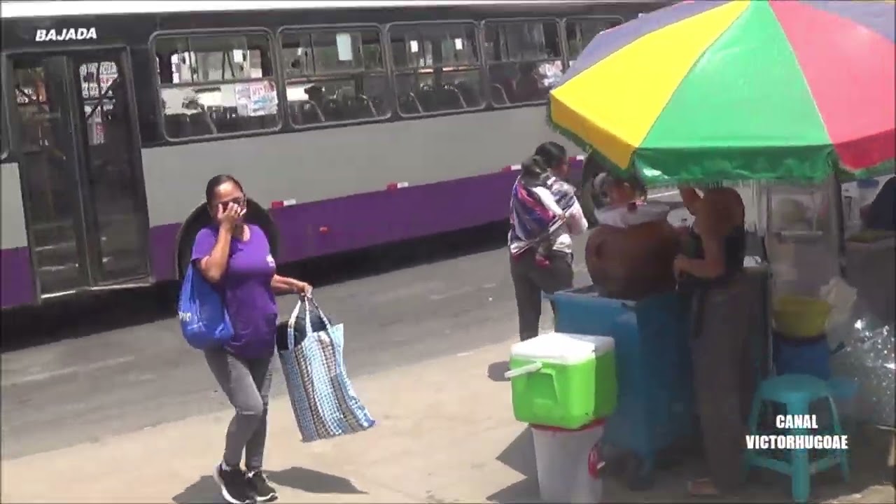Viajando en la Empresa de Transportes ETUL4SA -E- Ruta 3705 llegando su paradero final en SJL.