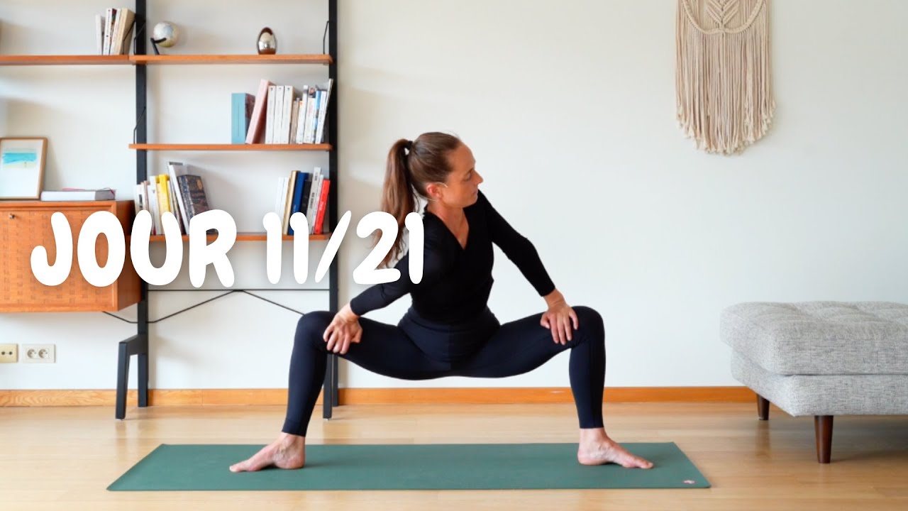Jour 11 yoga flow doux: libérer les blocages, étirements pour reconnecter le corps et l'esprit
