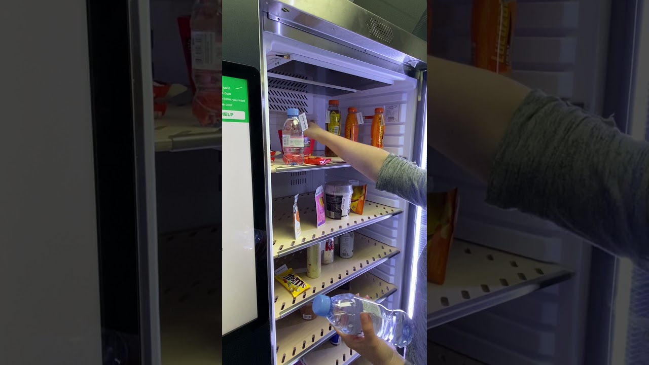 The Jar - Healthy Vending smart fridge