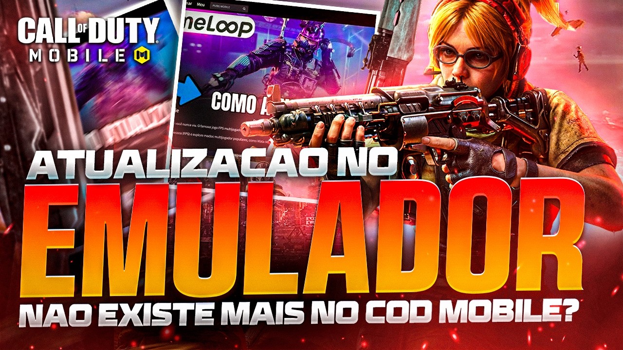 EMULADOR DO COD MOBILE SEM ATUALIZAÇÃO🔥🔥 CALL OF DUTY MOBILE