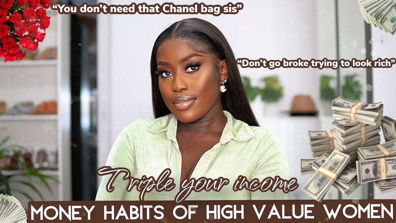 7 Money Habits of HIGH VALUE WOMEN : How to level Up Financially in 2022 l LUCY BENSON