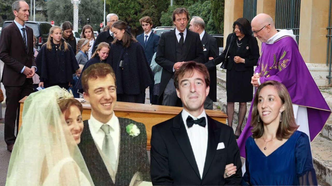 A última despedida da arquiduquesa Estelle da Áustria, falecida aos 46 anos, deixando 5 filhos.