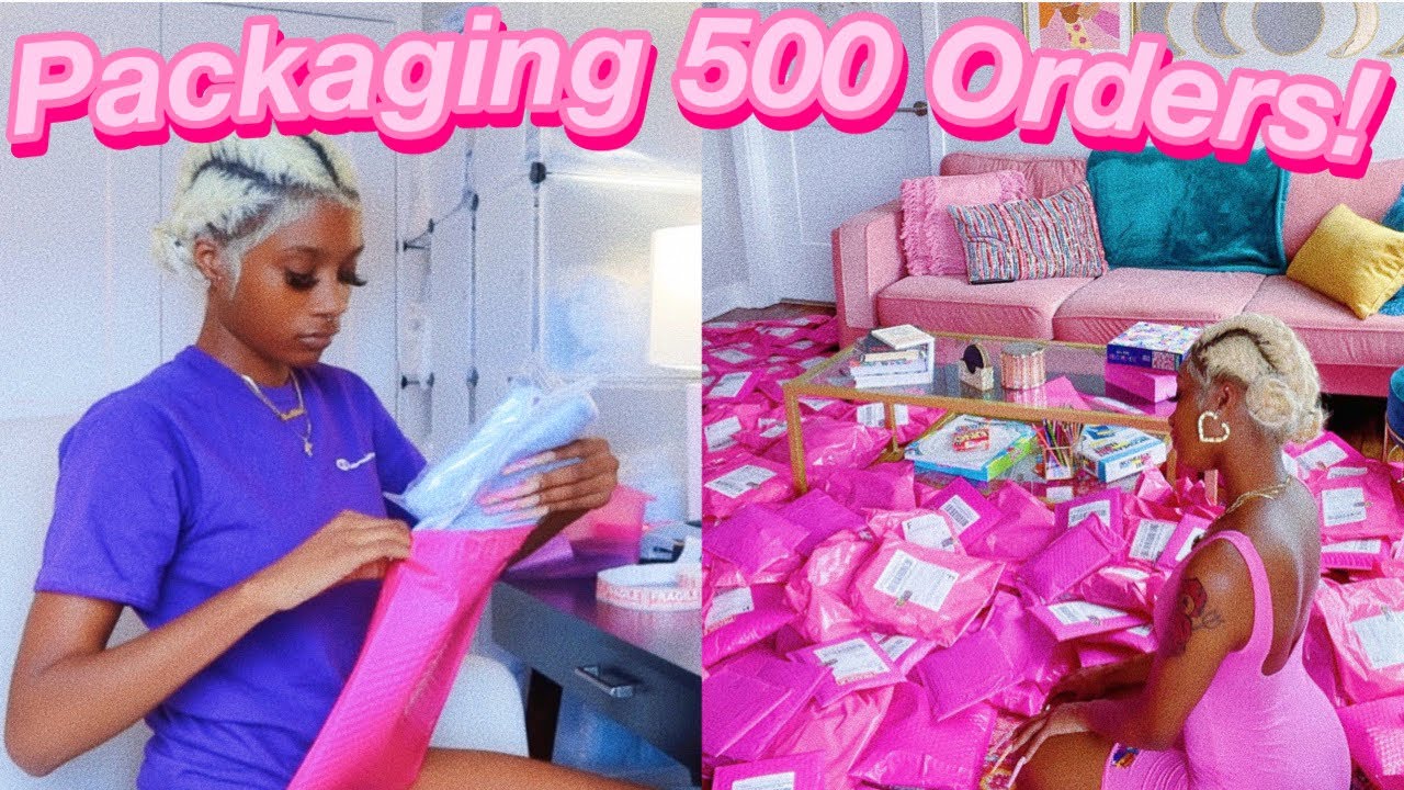 Упаковка более 500 заказов!!! | Видеоблог о жизни предпринимателя 💕 | Как я упаковываю и отправля...