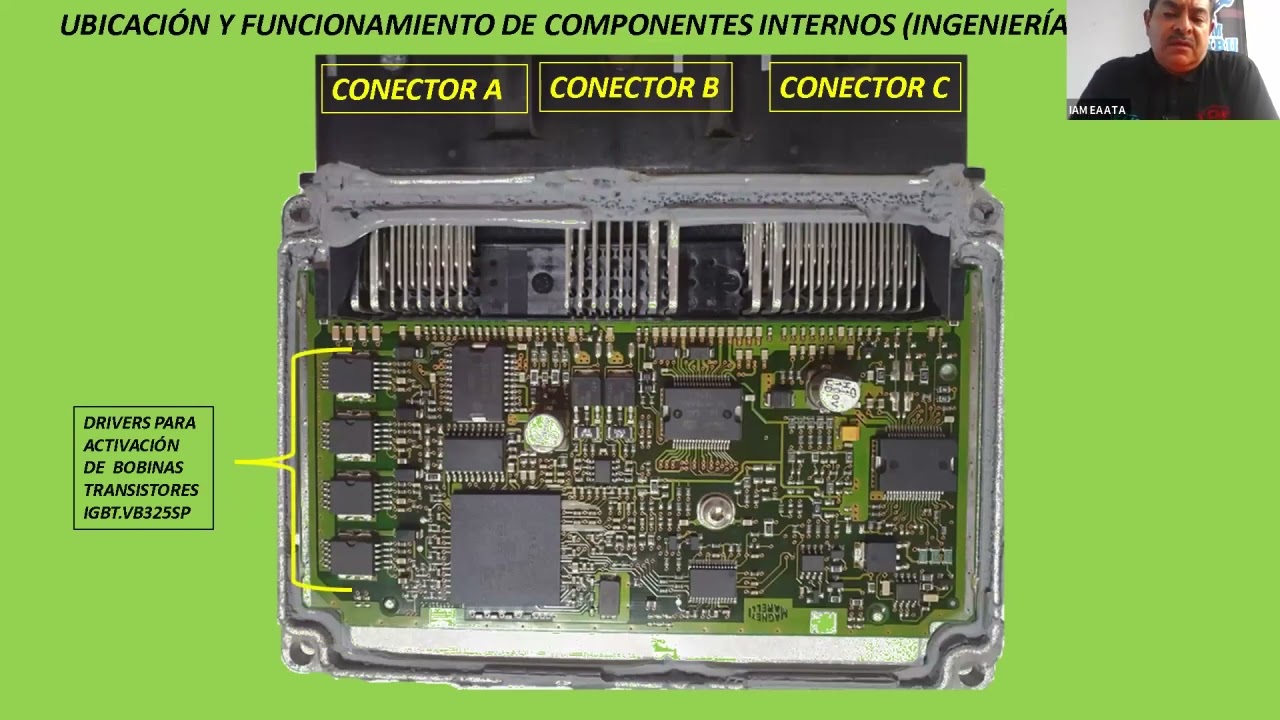 Reparación de ECU MAGNETI MARELII IAW 6LPB en autos 206, 307. 2.0 L | EAATA