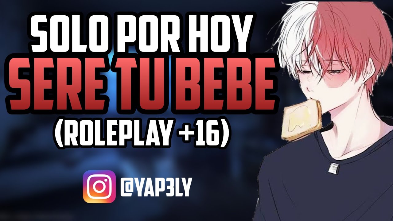 Solo por hoy seré tu bebé ❤️ | ASMR Anime Español | ASMR Roleplay | Todoroki ASMR