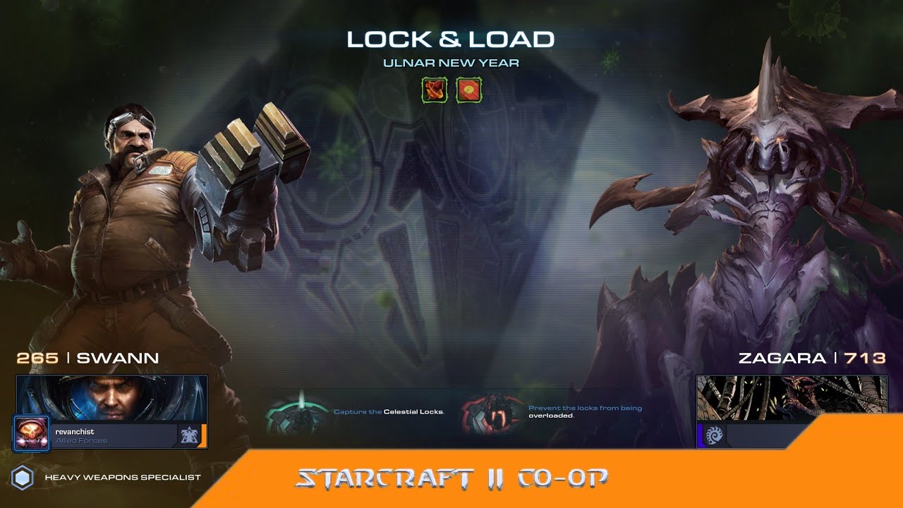 Ulnar New Year (Swann P1) - StarCraft II Co-op Mutation (Brutal)