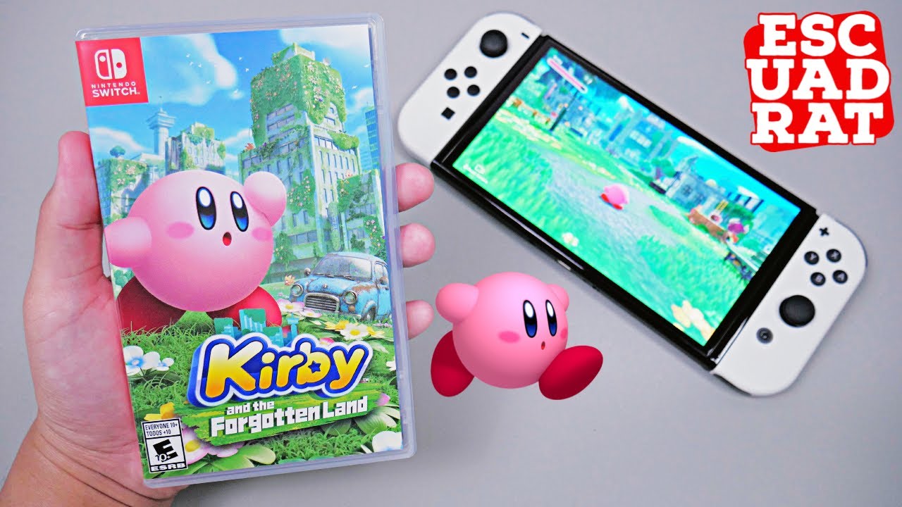 Kirby and The Forgotten Land Switch — распаковка и геймплей Kirby Forgotten Land Nintendo Switch