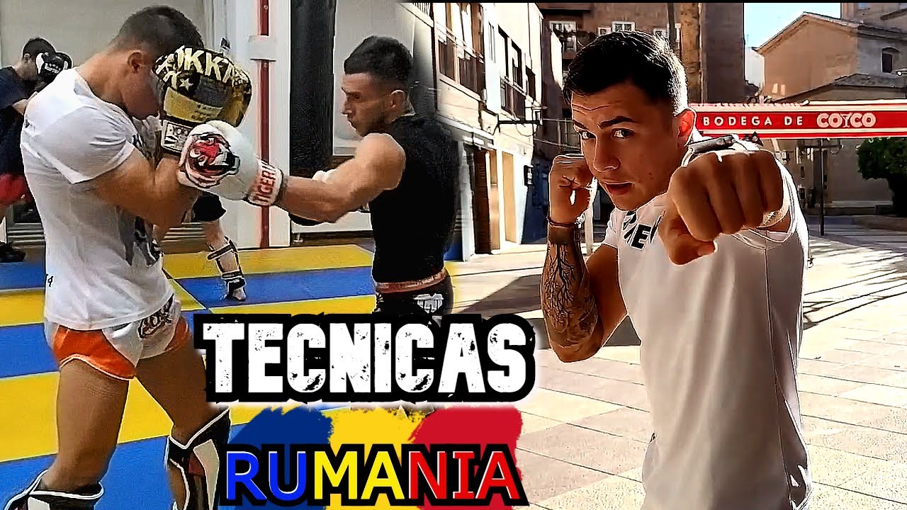 Técnicas del MEJOR Fight Club de RUMANIA  l  Visitando Gym de KickBoxing