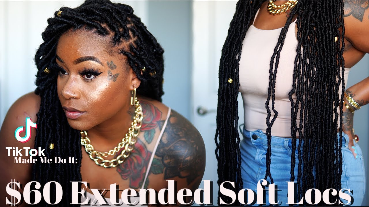 $60 Extended Soft Loc Tutorial | Super Detailed | Short Hair Friendly | Laurasia Andrea Natural Hair