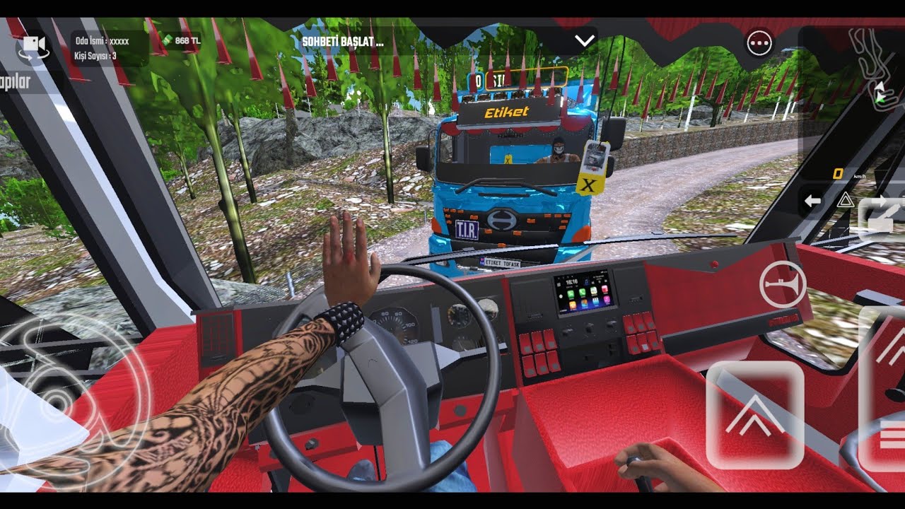 🚘Etiket Tofask MULTIPLAYER Gameplay ✅️ Amazing Truck  gameplay 🤩 A lot of Chaos😭