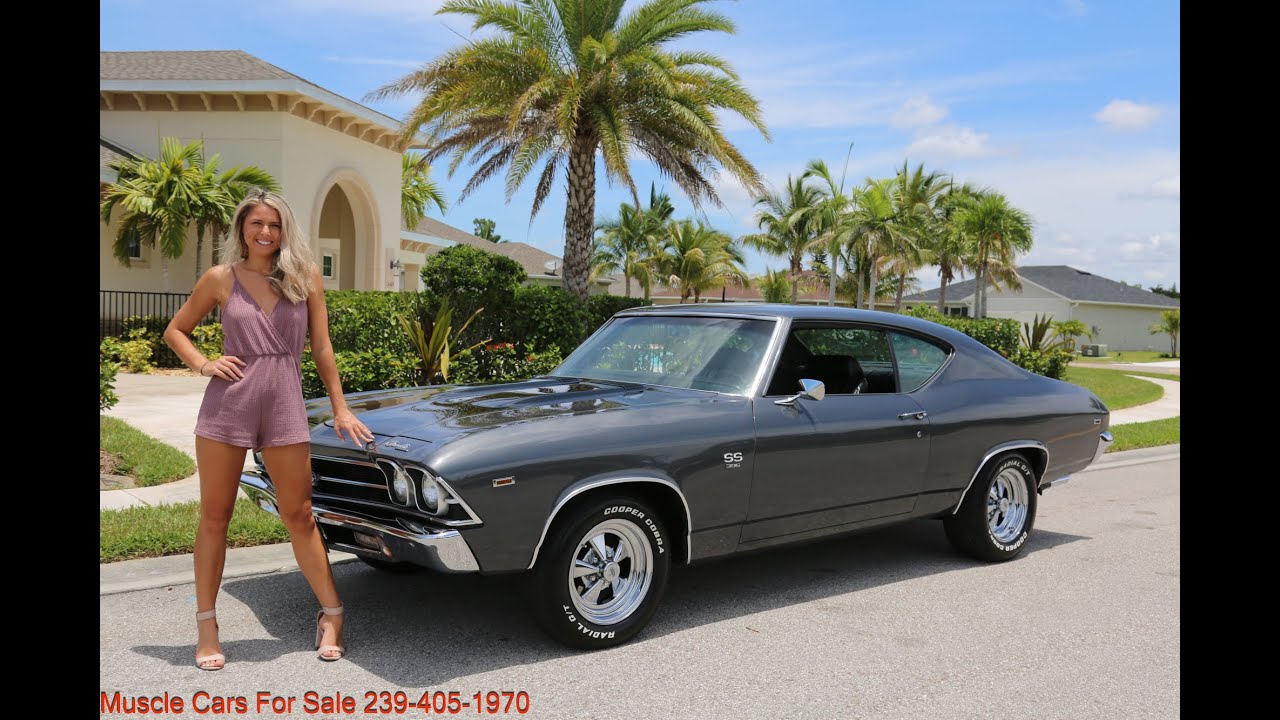 1969 Chevrolet Chevelle SS 396 4 Speed www.musclecarsforsaleinc.com 239-405-1970 $39500.00
