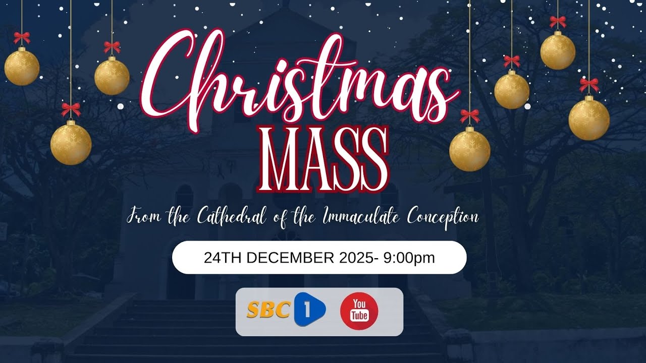 SBC LIVE | CHRISTMAS MASS FROM THE CATHEDRAL OF THE IMMACULATE CONCEPTION- 24.12.2025