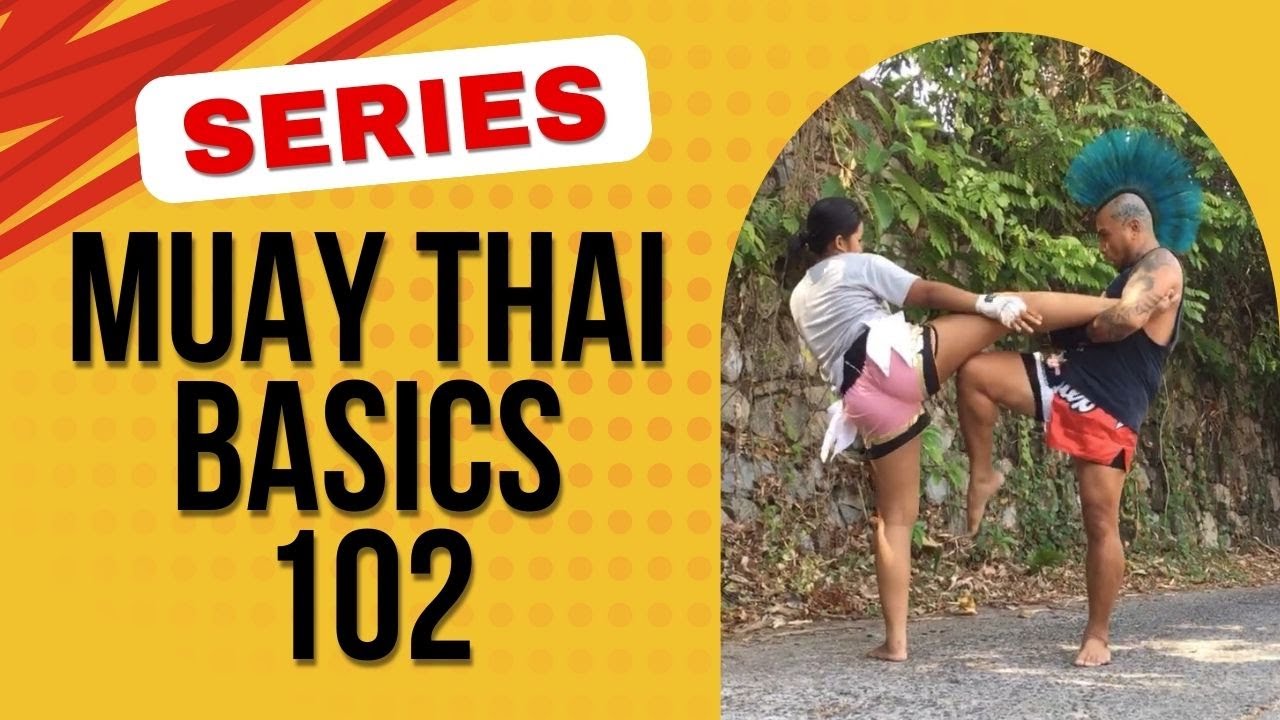Solo Muay Thai Basics Part 2 - No Equipment Needed - Beginner Muay Thai Techniques