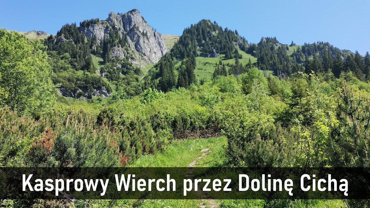 Kasprowy Wierch, ale szlakiem, którym (prawie) nikt nie chodzi