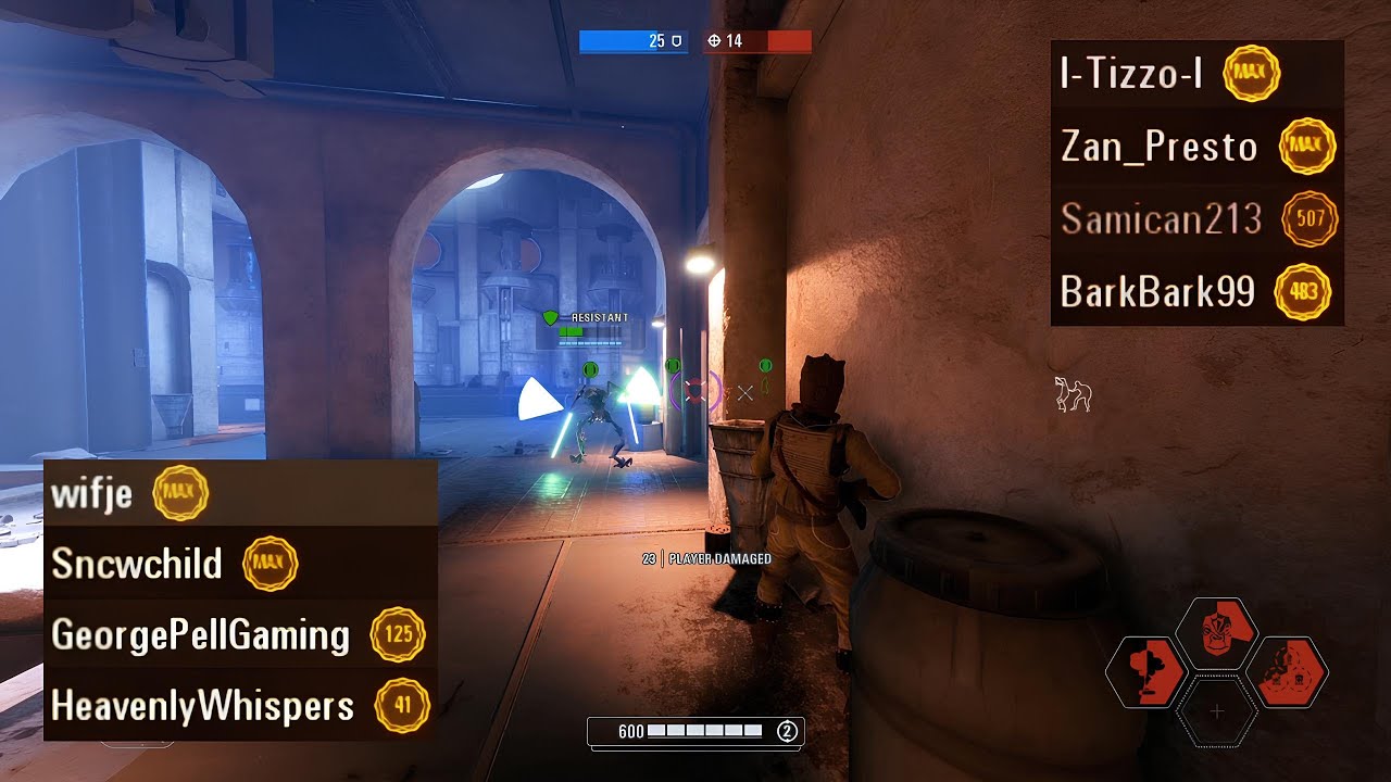The Craziest Start to a 4v4 Ever (Both POVs) Battlefront 2