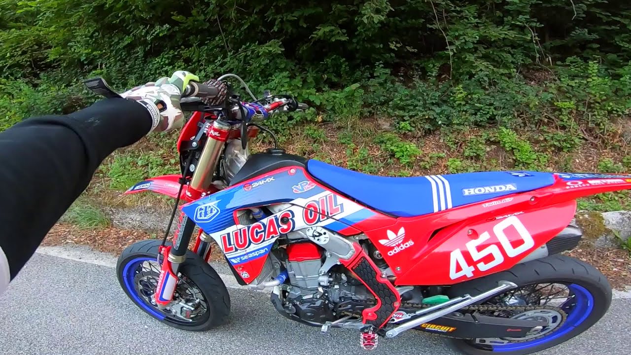 TEST HONDA CRF 450 FULL GASS