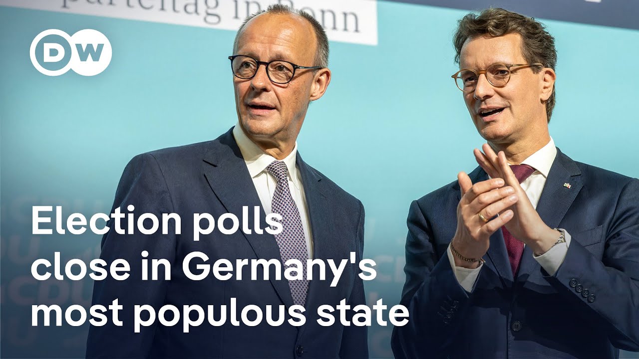 Merz's CDU projected to win NRW local elections despite gains by far-right AfD | DW News