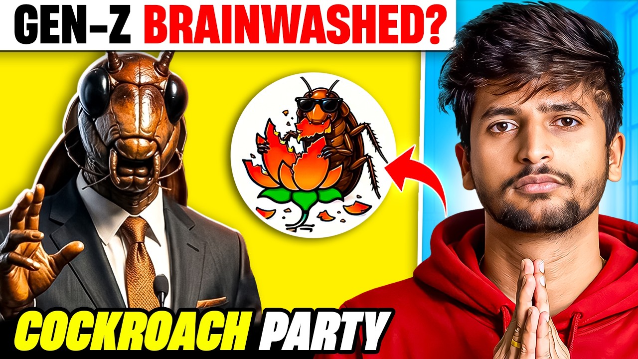THE REAL TRUTH BEHIND THE COCKROACH JANTA PARTY!! GEN Z WAKE UP !!