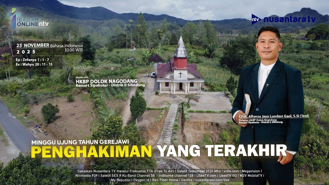 PENGHAKIMAN YANG TERAKHIR || Ibadah Online Nusantara TV & HKBP Dolok Nagodang