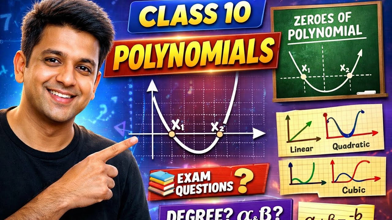 15 March 2026 | Class 10 Maths Chapter 2 Polynomials | Introduction of Polynomial |  CBSE 2026