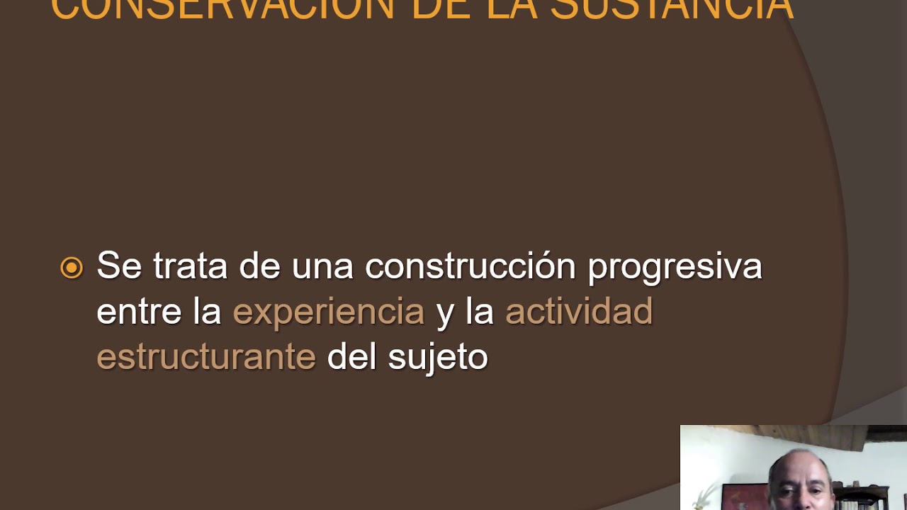 Conservación y operaciones intelectuales, Piaget