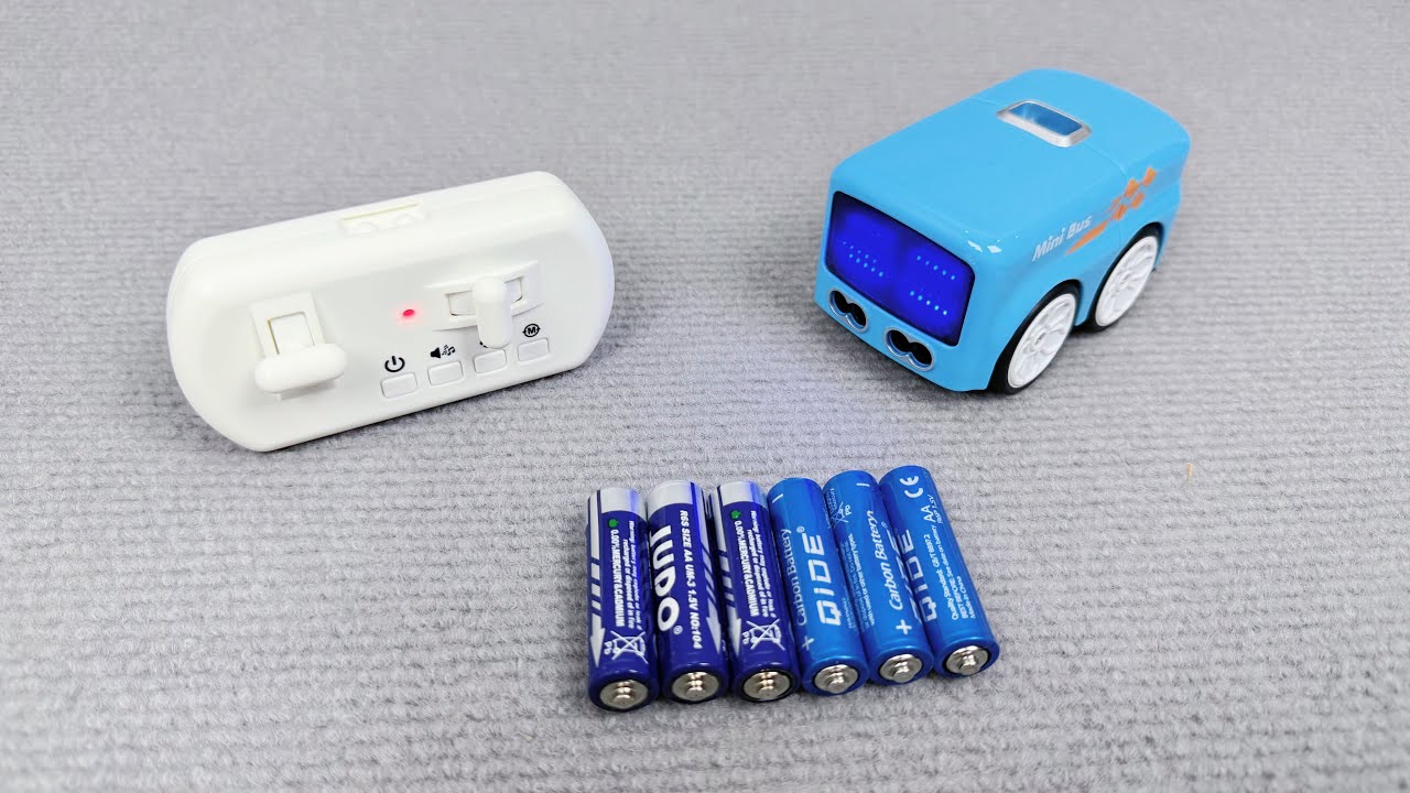 Unboxing Mimi Tesla police car, magic mini bus, dancing Iron Man