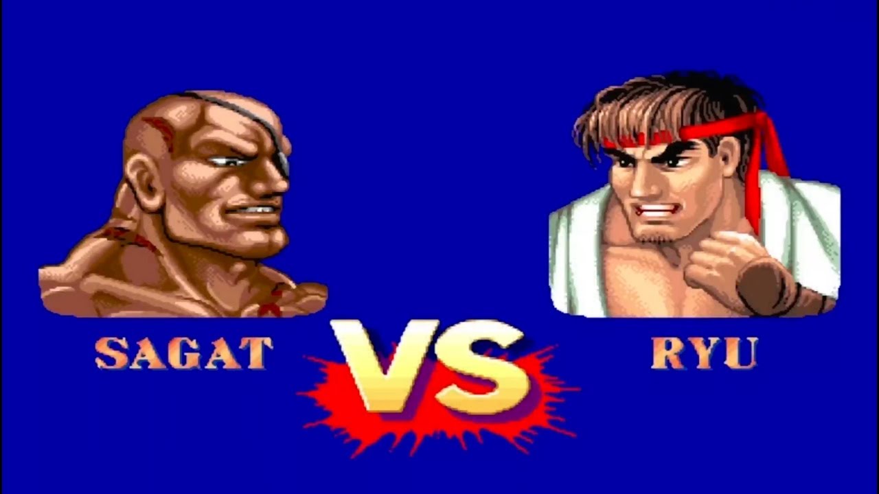 Sagat Vs Ryu - Sf2 Champion Edition