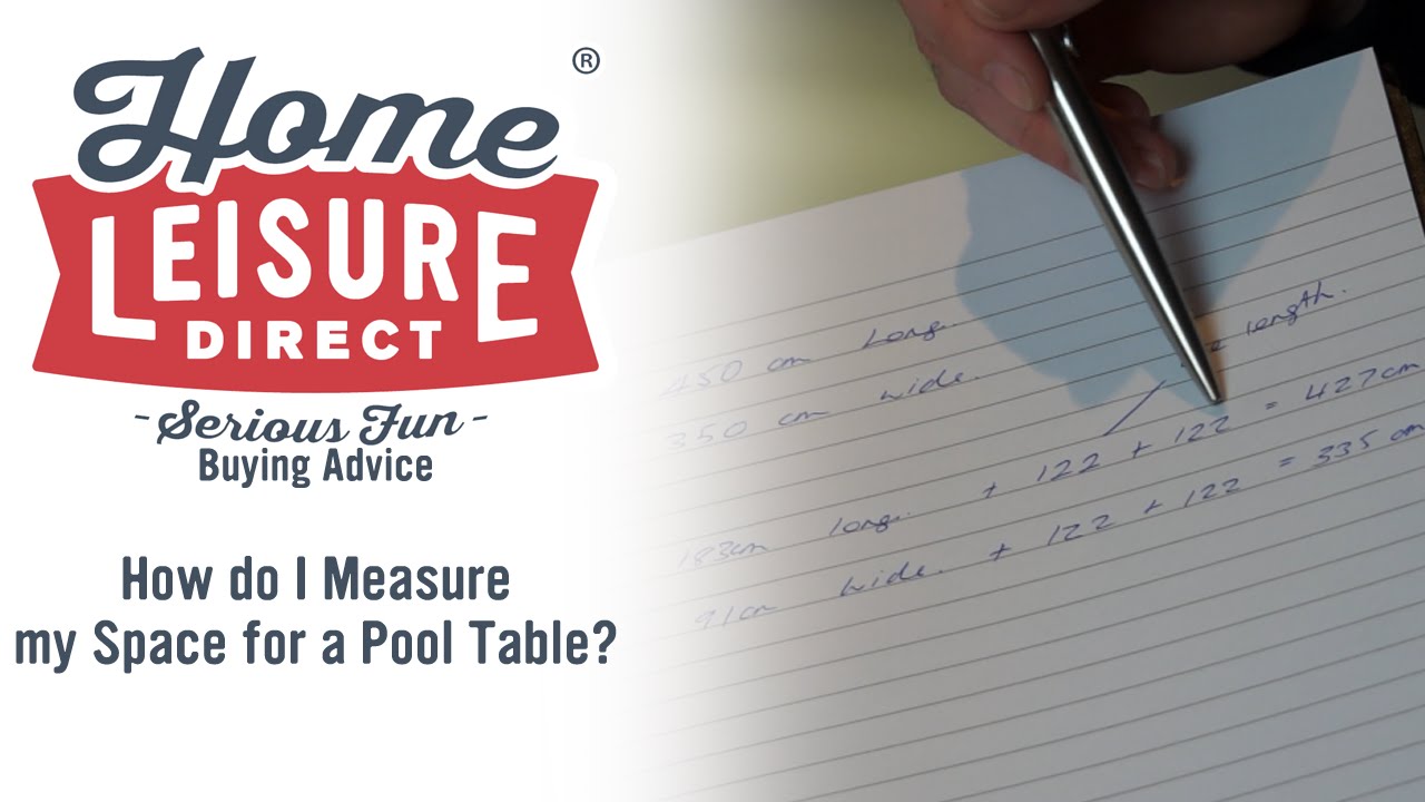 How do I Measure my Space for a Pool Table? - Pool Table Buying Advice