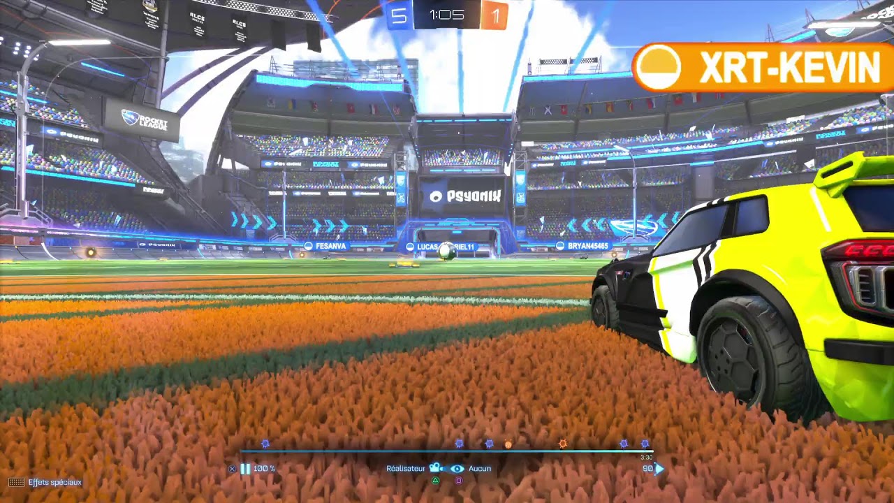 Bienvenue sur rocket league