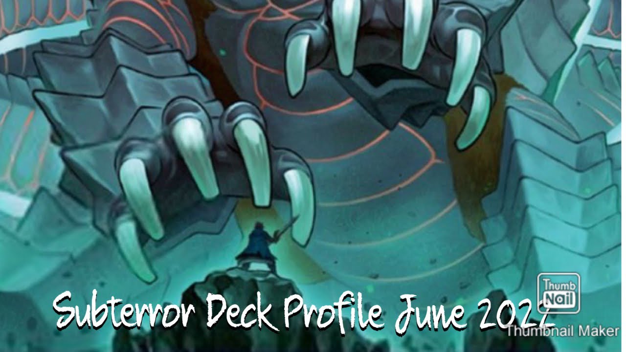 Subterror Deck Profile June 2022
