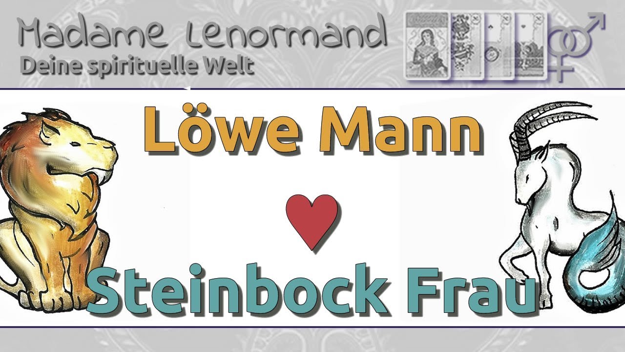 Löwe Mann & Steinbock Frau: Liebe und Partnerschaft