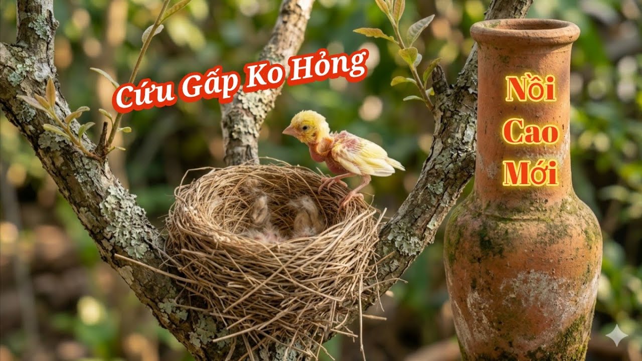 Cấp Cứu Ổ Chào Mào Bạch Và Phải Cô Nồi Cao Mới / HIỆP CUỘI TV