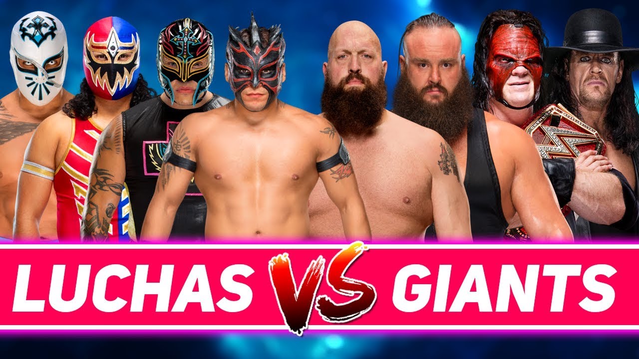 Rey Mysterio & Lucha Dragons & Gran Metalik vs Undertaker & Braun Strowman & Kane & Big Show