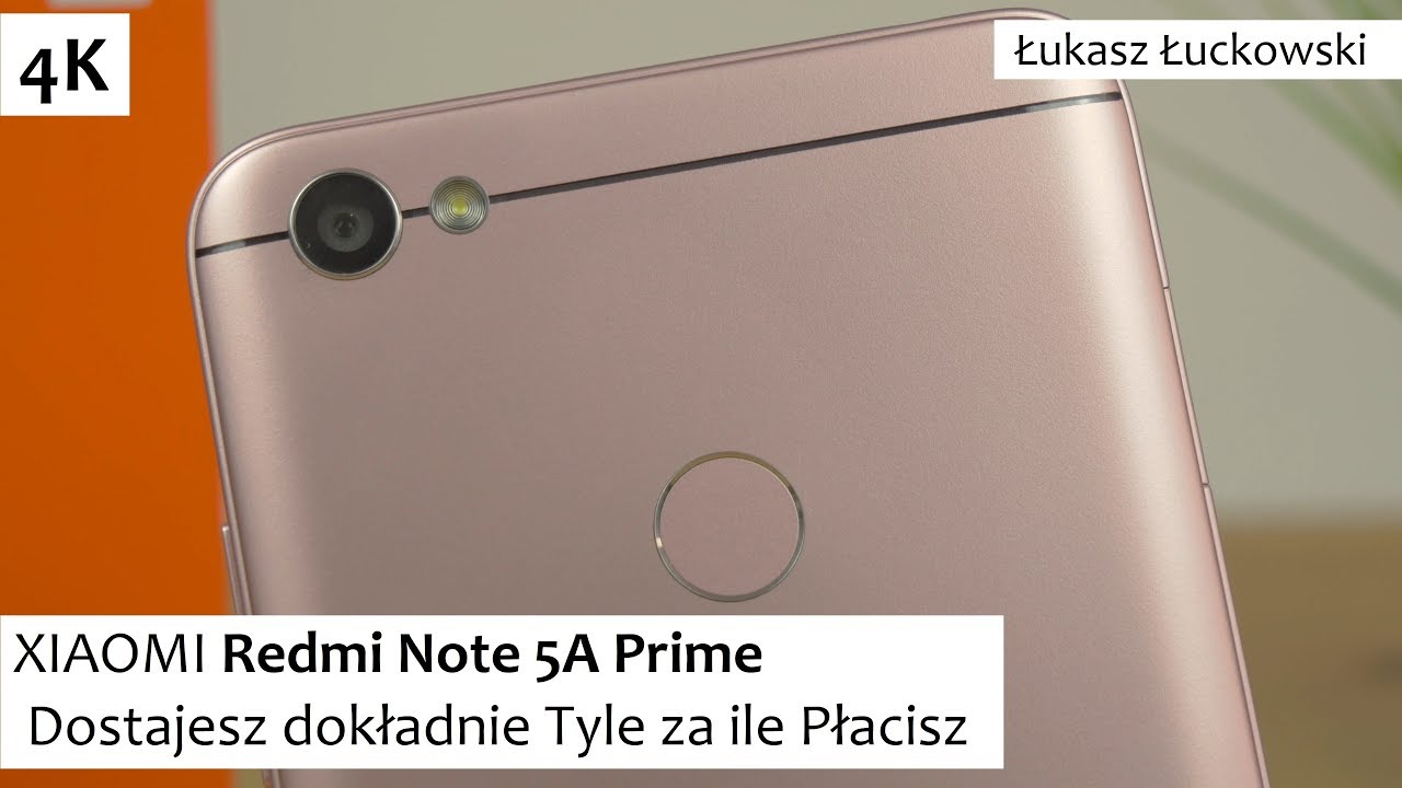 XIAOMI Redmi Note 5A Prime Dostajesz dokładnie Tyle za ile Płacisz | Recenzja