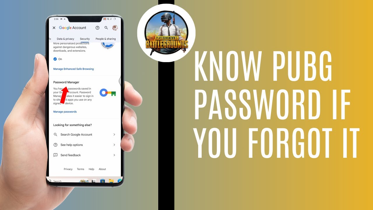 How To Know PUBG Password If You Forgot It | PUBG Ka Password Kaise Pata Kare | Pubg Password Kais