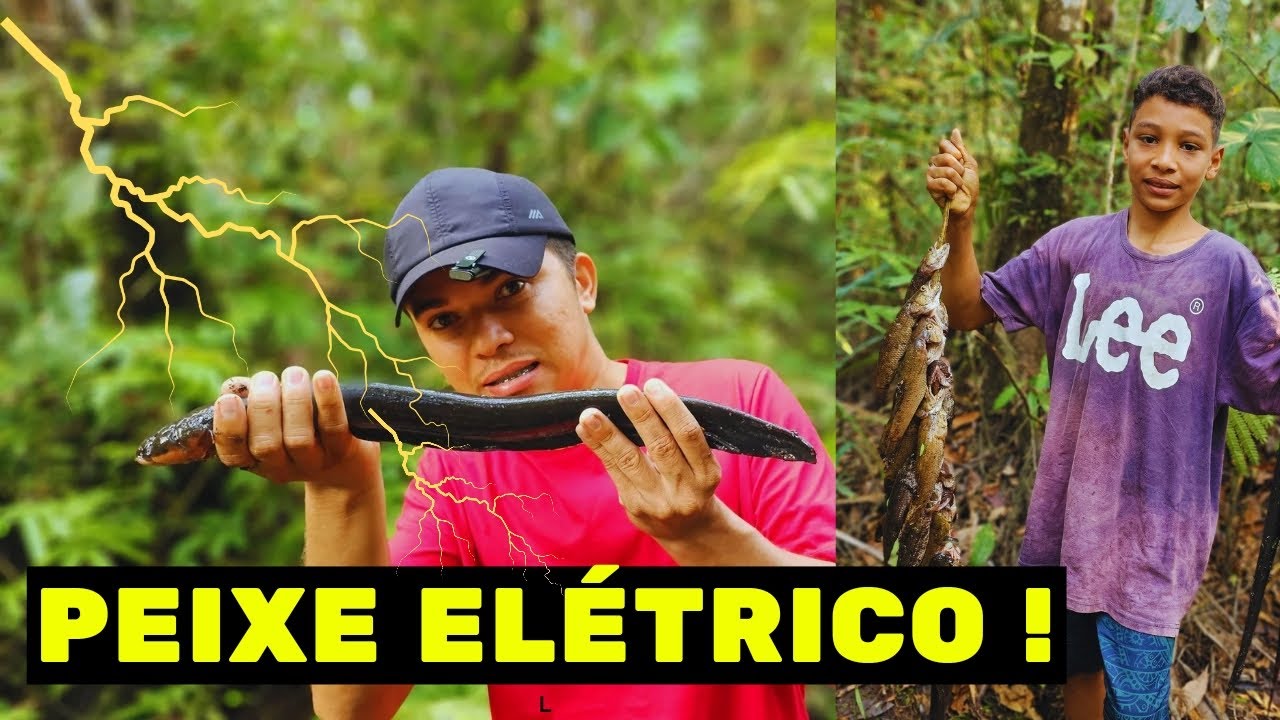 NA PESCARIA COM O MARIDO DE LEILA, PEGAMOS UM PEIXE ELÉTRICO😱