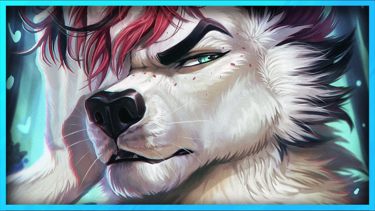 THIS IS WHAT A TOP TIER FURRY ICON COMMISSION LOOKS LIKE // Speedpaint Photoshop Digital art