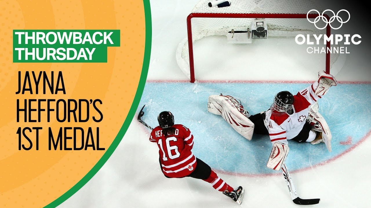 Jayna Hefford's First Olympic Medal Opens the Door for Greatness | Throwback Thursday